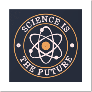 Retro and Vintage Future Scientist Posters and Art